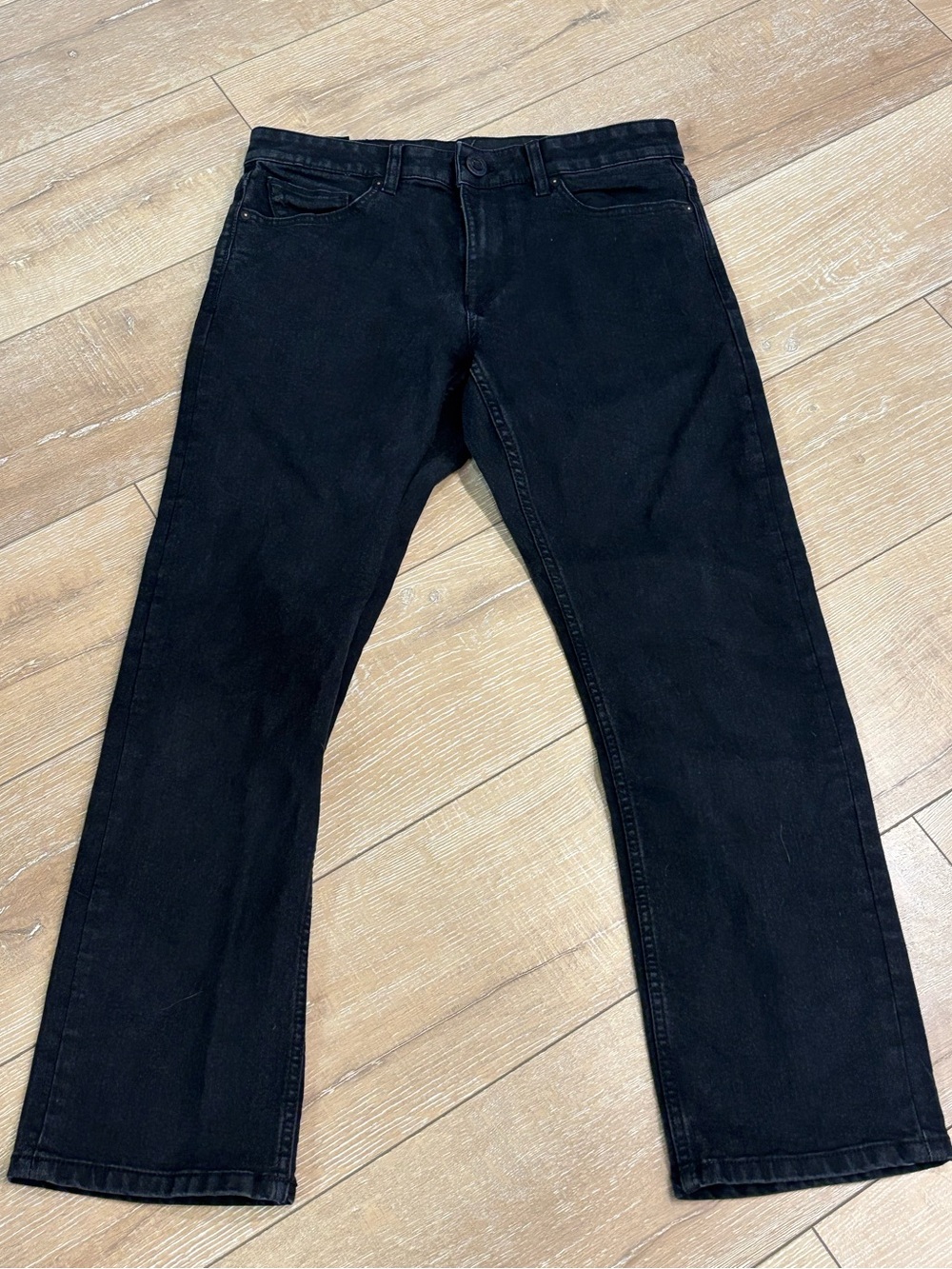 Volcom Solver Modern Straight Black Jeans Men’s 30